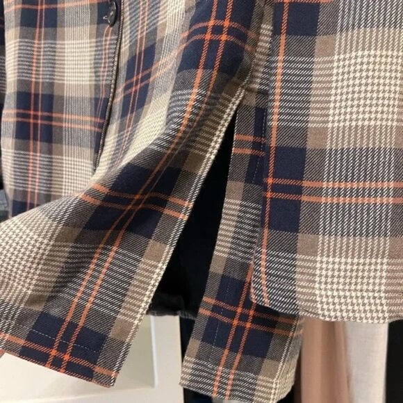 BACI Italy Women's Plaid Blazer Jacket Coat - Picture 6 of 8